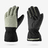 Adult warm ski gloves GL500 - Green