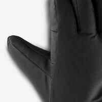 Adult warm ski gloves, GL500 - Black