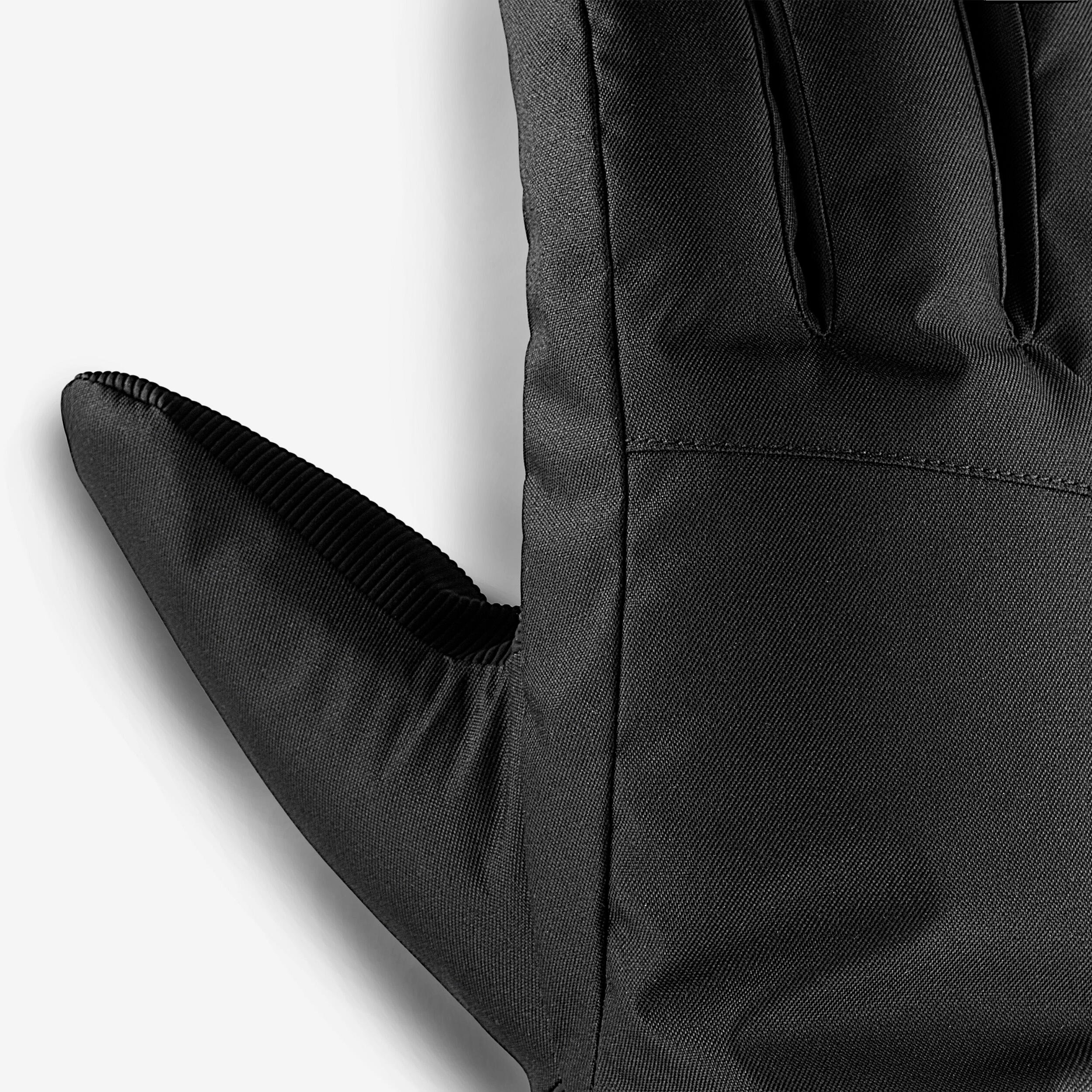 Gants de ski chauds –100 noir - WEDZE