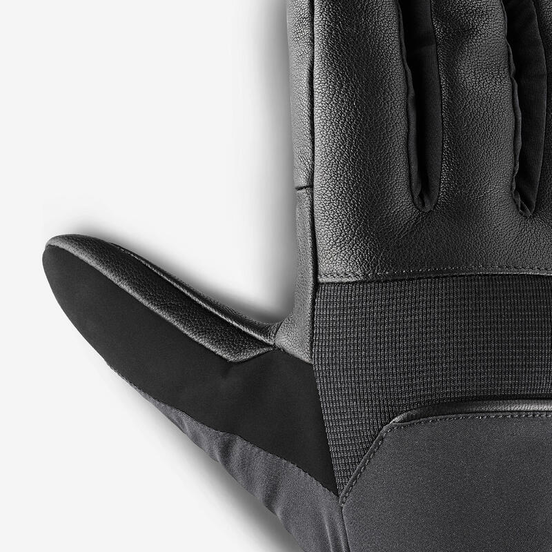 Yetişkin Kayak Eldiveni - Siyah - 500 Sport