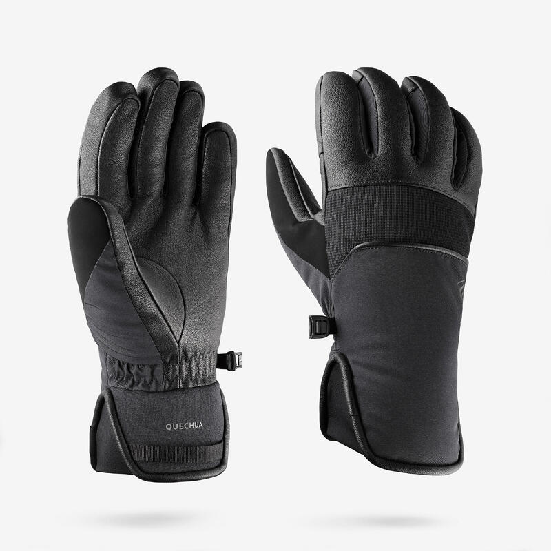 Yetişkin Kayak Eldiveni - Siyah - 500 Sport