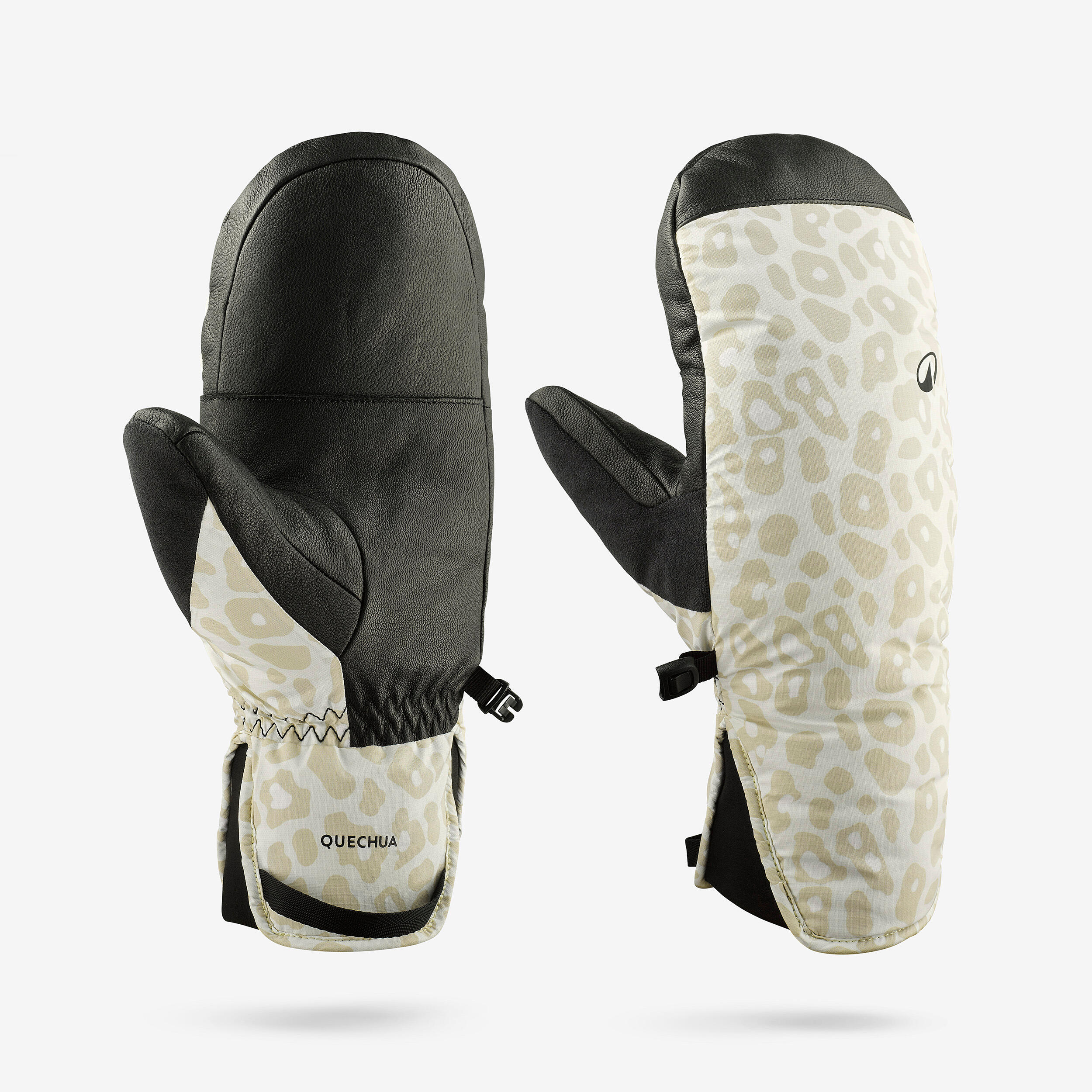 Warm and Waterproof Ski Mittens, 500 - WEDZE