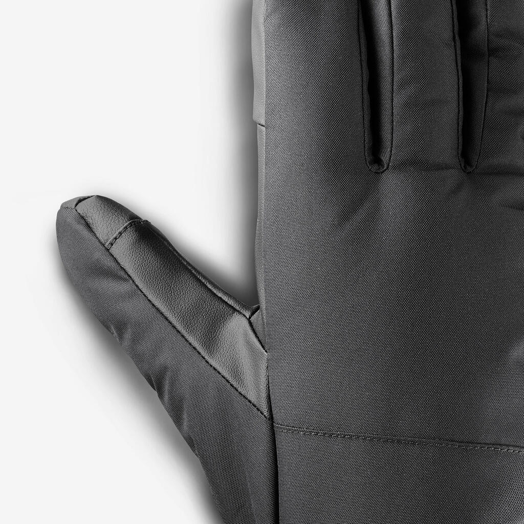 Gants de ski 100 noir adulte