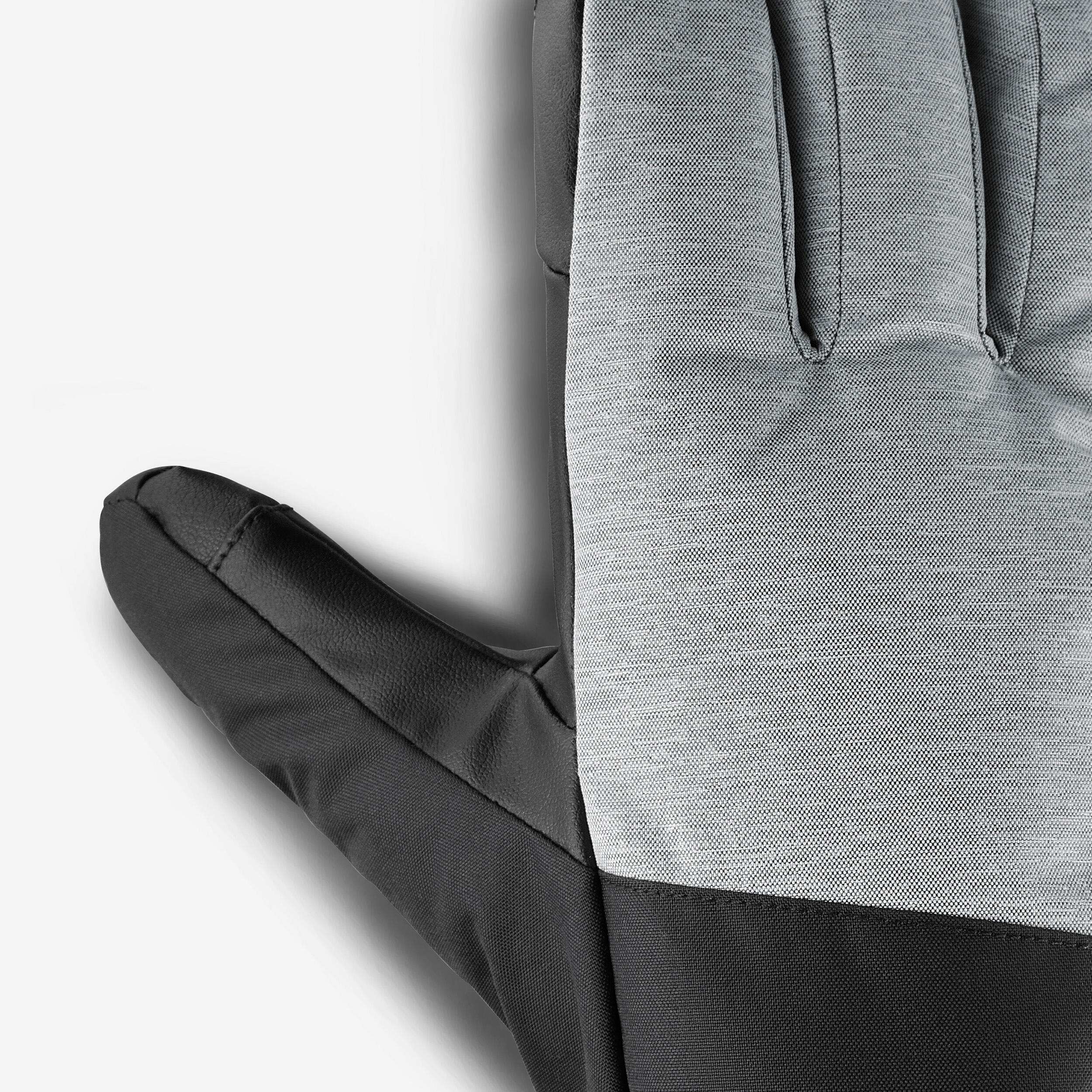 Gants de ski – 100 gris/noir 5/9