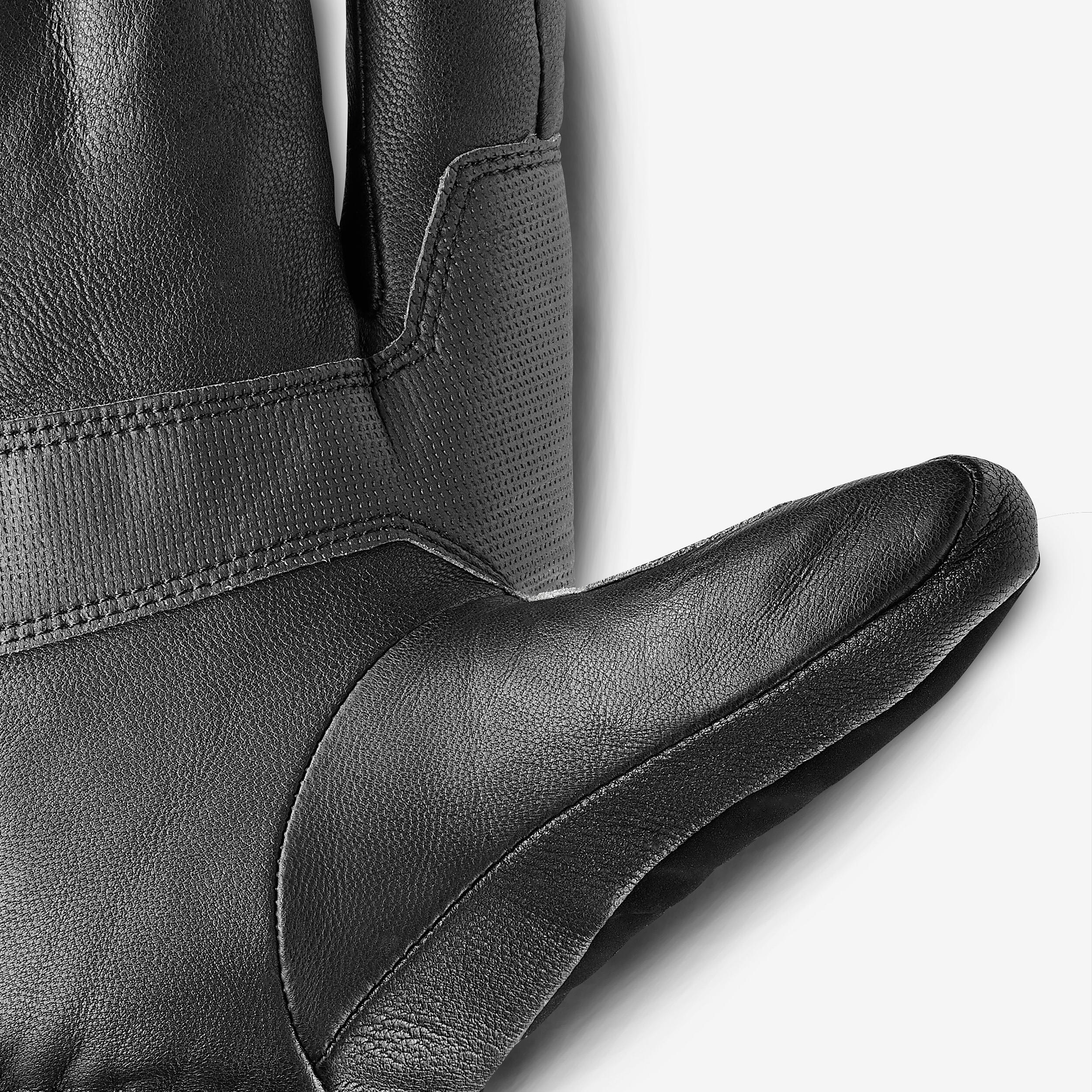 Gants chauds à 3 doigts – ski 900 noir 5/7