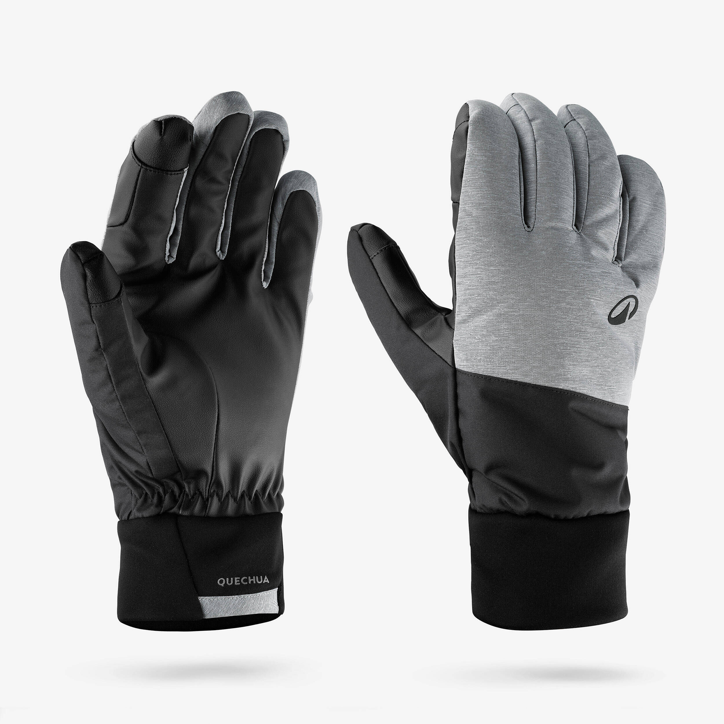 Winter Waterproof Gloves for Skiing- GREY -  1