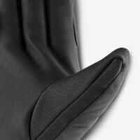Adult warm ski gloves, GL500 - Black