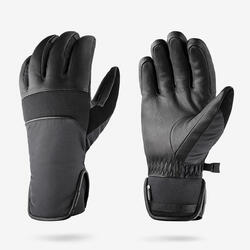 Gants de ski souples adulte, 500 Sport bleu et blanc