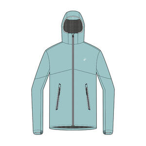 Chaqueta Vela 100 Niños Menta Impermeable Cortavientos