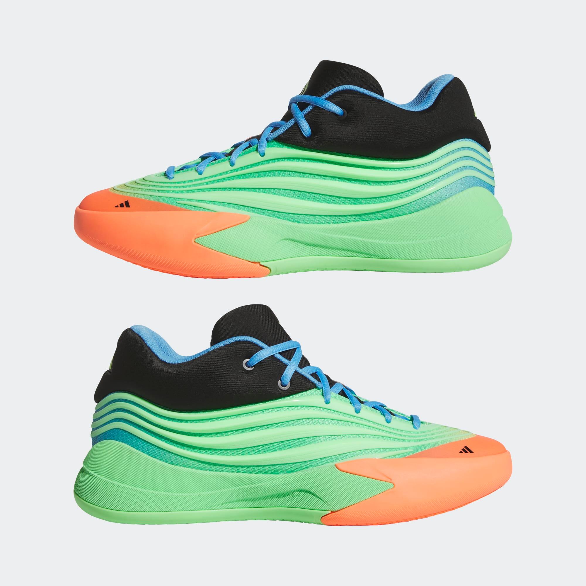 Basketbalschoenen Dame X volwassenen groen/oranje 2/9