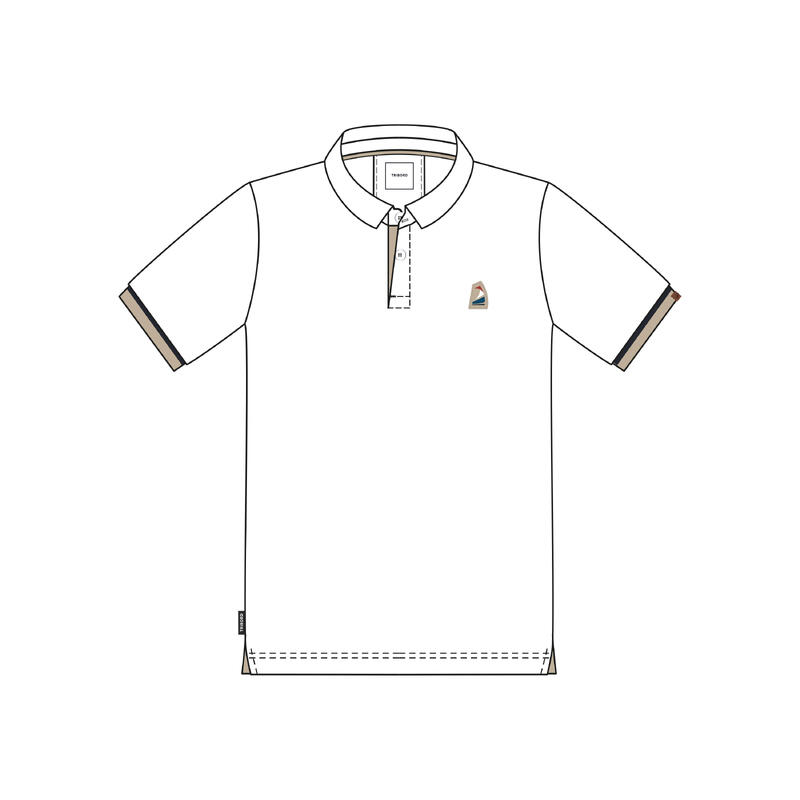 Férfi vitorlás póló - Sailing 100 