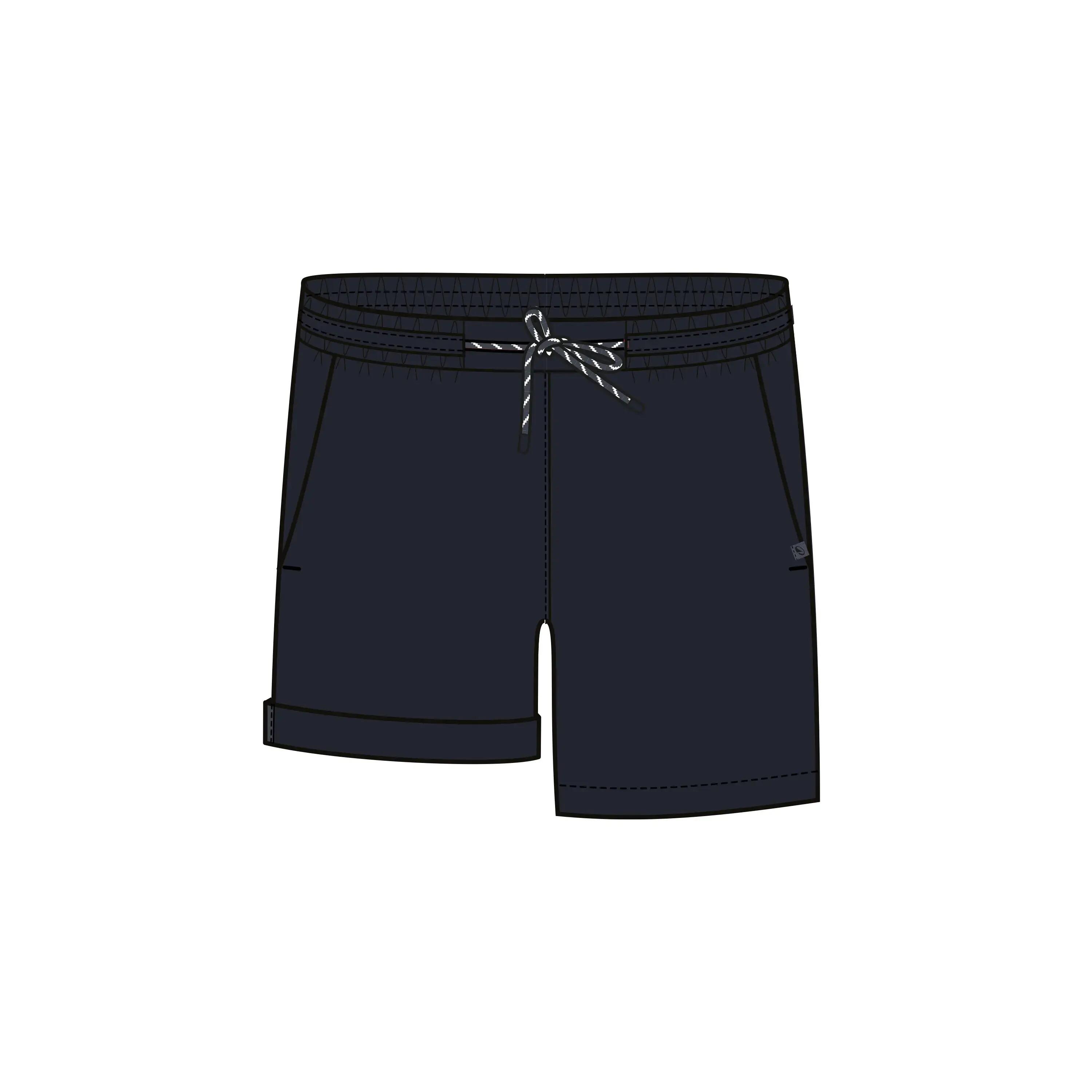 Calções de Vela Costeira Mulher 100 Azul-marinho 9/16