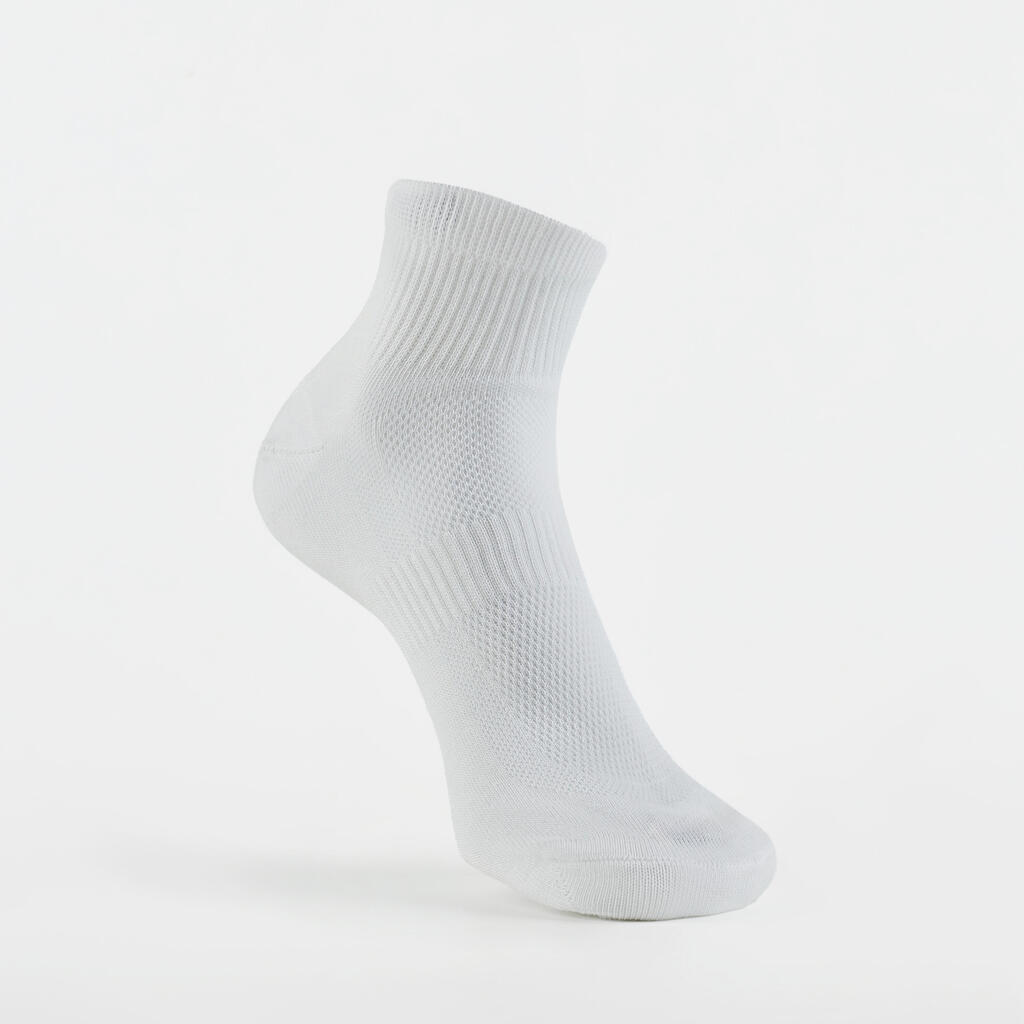 Calcetines de running blancos Essential, paquete de 3