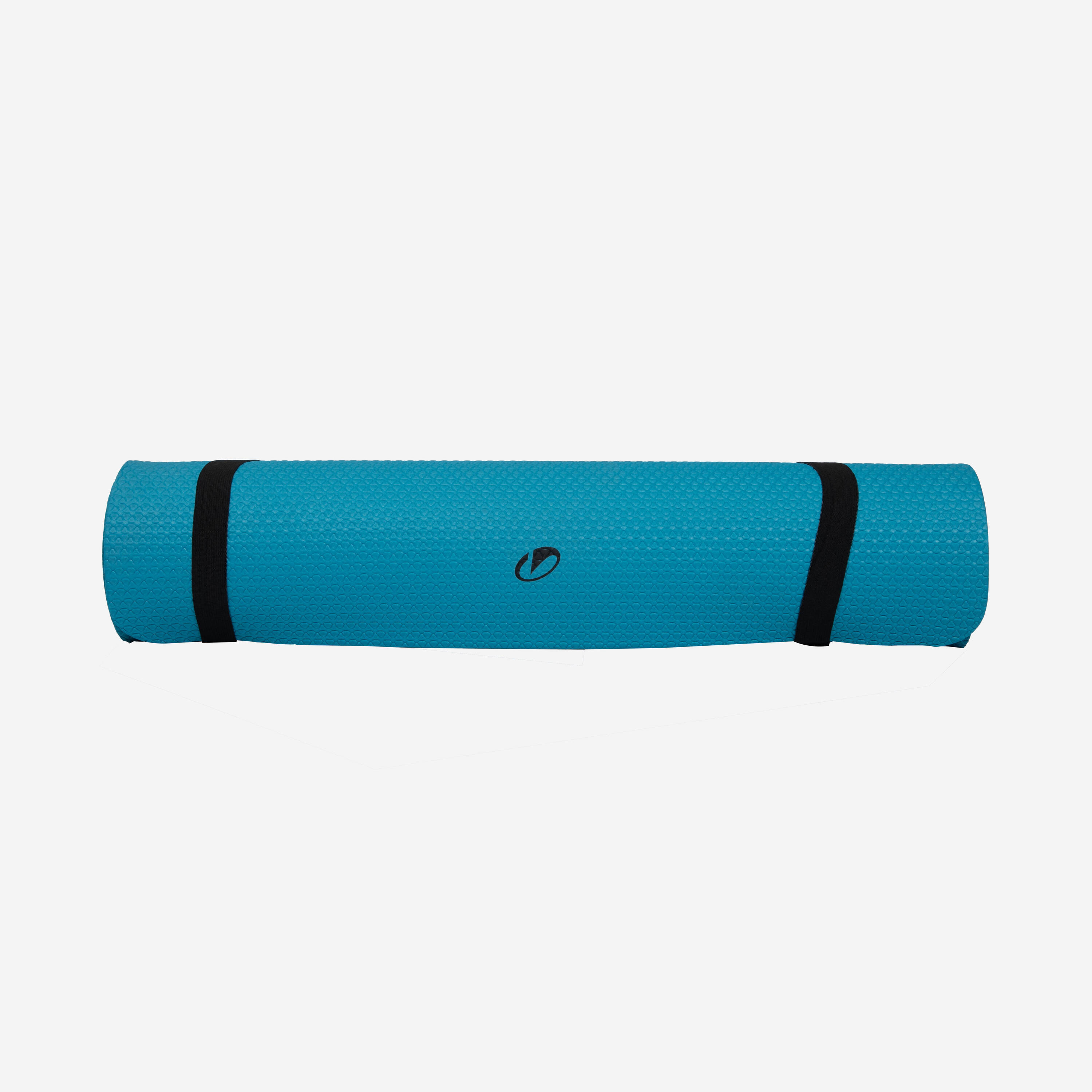 Yoga Mat 6mm Thick, 183 x 61 cm, Better Grip with Carry Strap – Blue -  5
