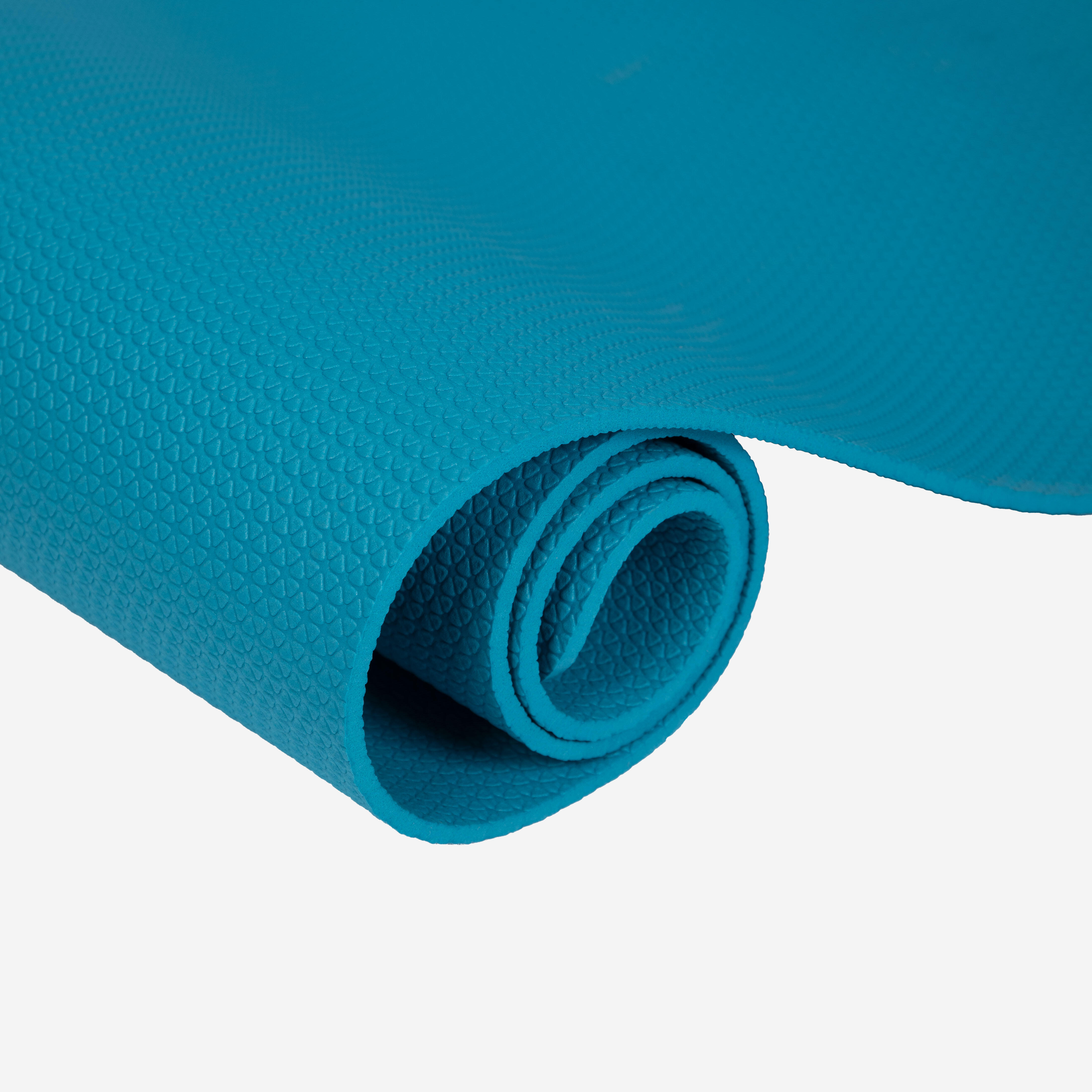 Yoga Mat 6mm Thick, 183 x 61 cm, Better Grip with Carry Strap – Blue