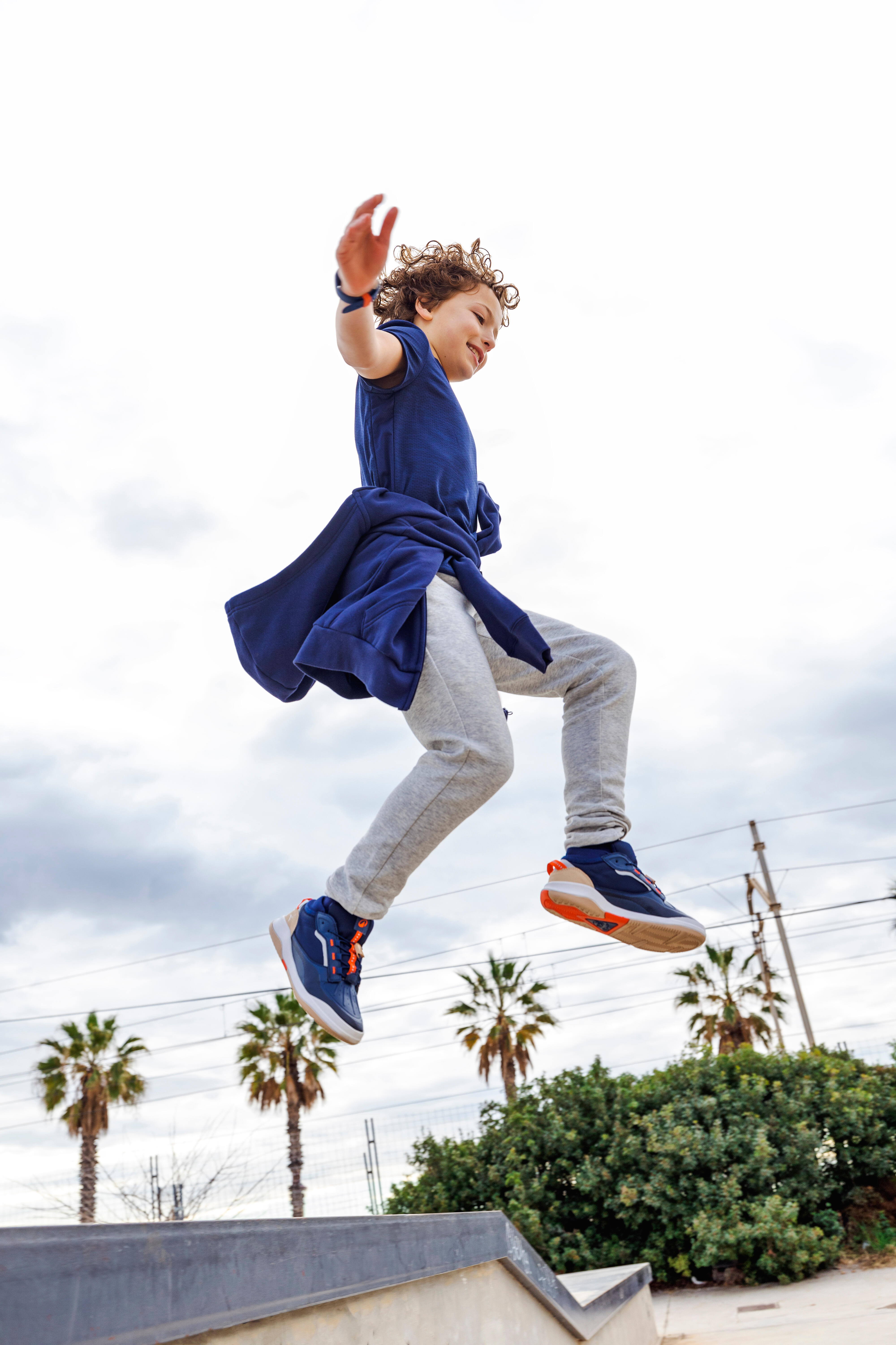 Kids' Synthetic Breathable T-Shirt, S 500 - DOMYOS