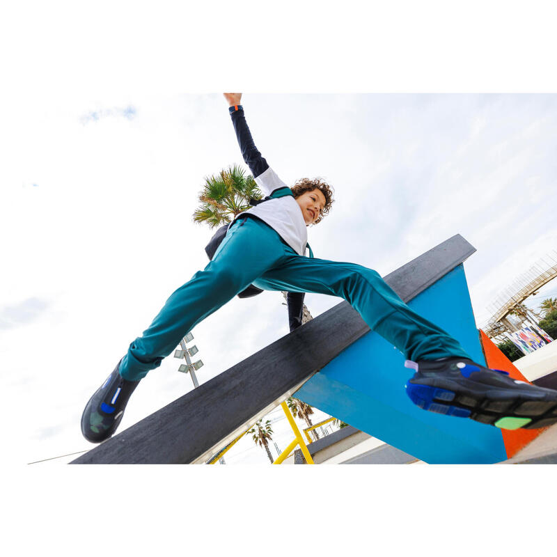 Încălțăminte sport impermeabilă Playful Verde-Negru-Albastru Copii