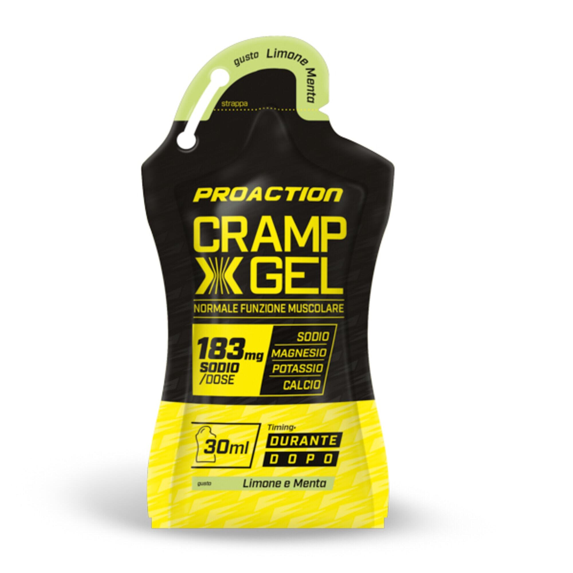 PRO ACTION PRO ACTION CRAMP X GEL LIMONE MENTA Pack da 3 bustine, 90 ml