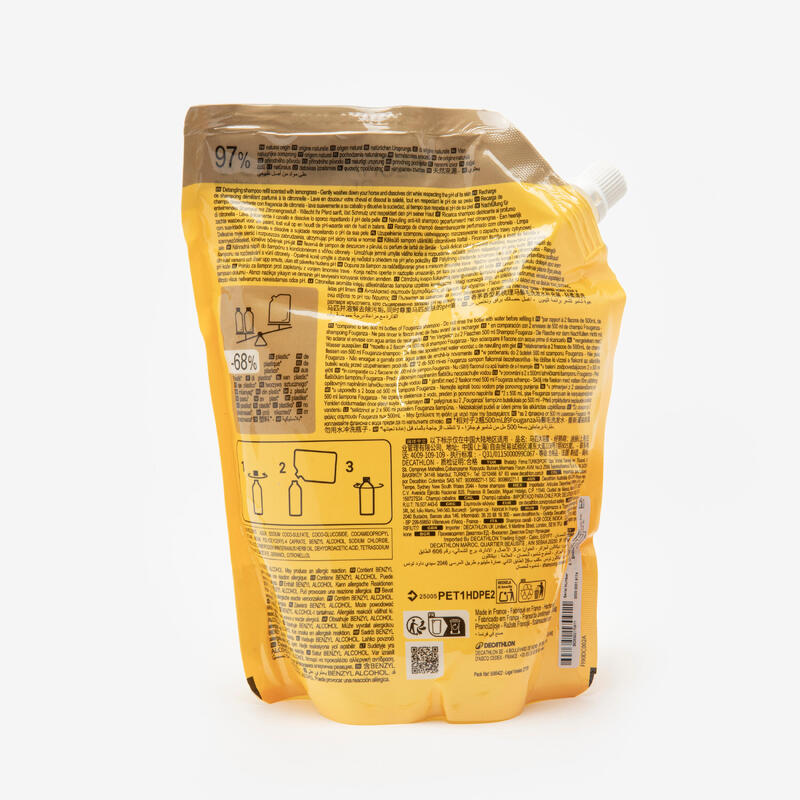 Šampon s kondicionérem pro koně Doypack 1 l citronela 