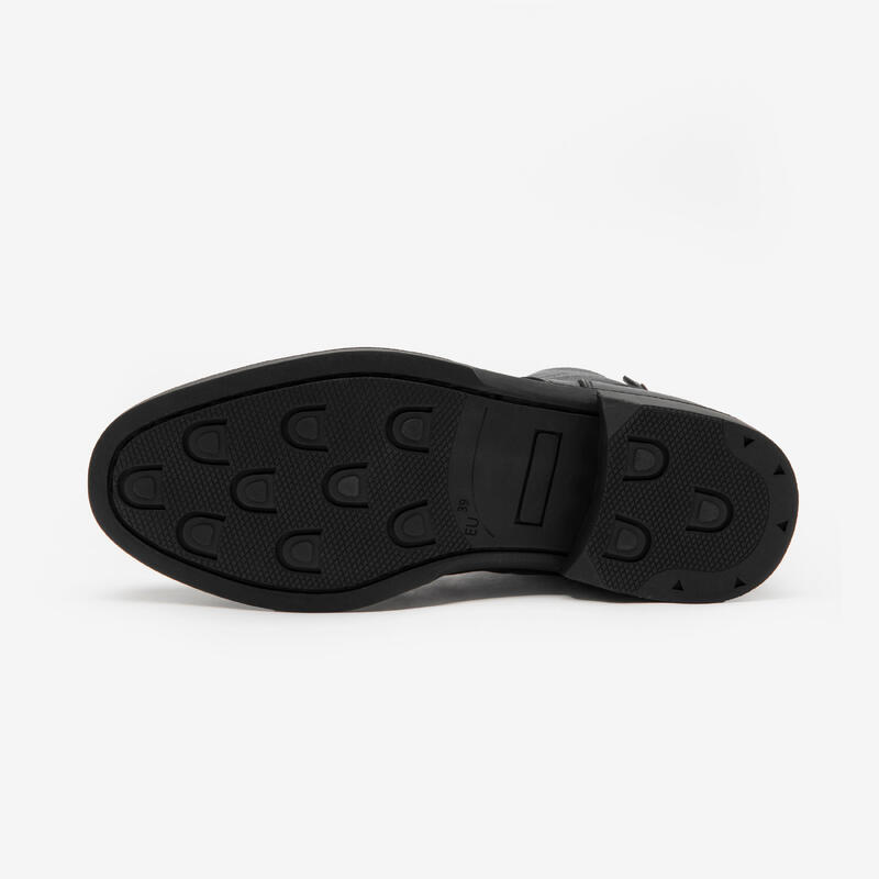 Ghete Paddock 560 echitație șireturi Negru Adulți