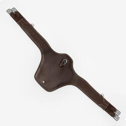 Sangle bavette équitation cuir Cheval et Poney - 900 marron