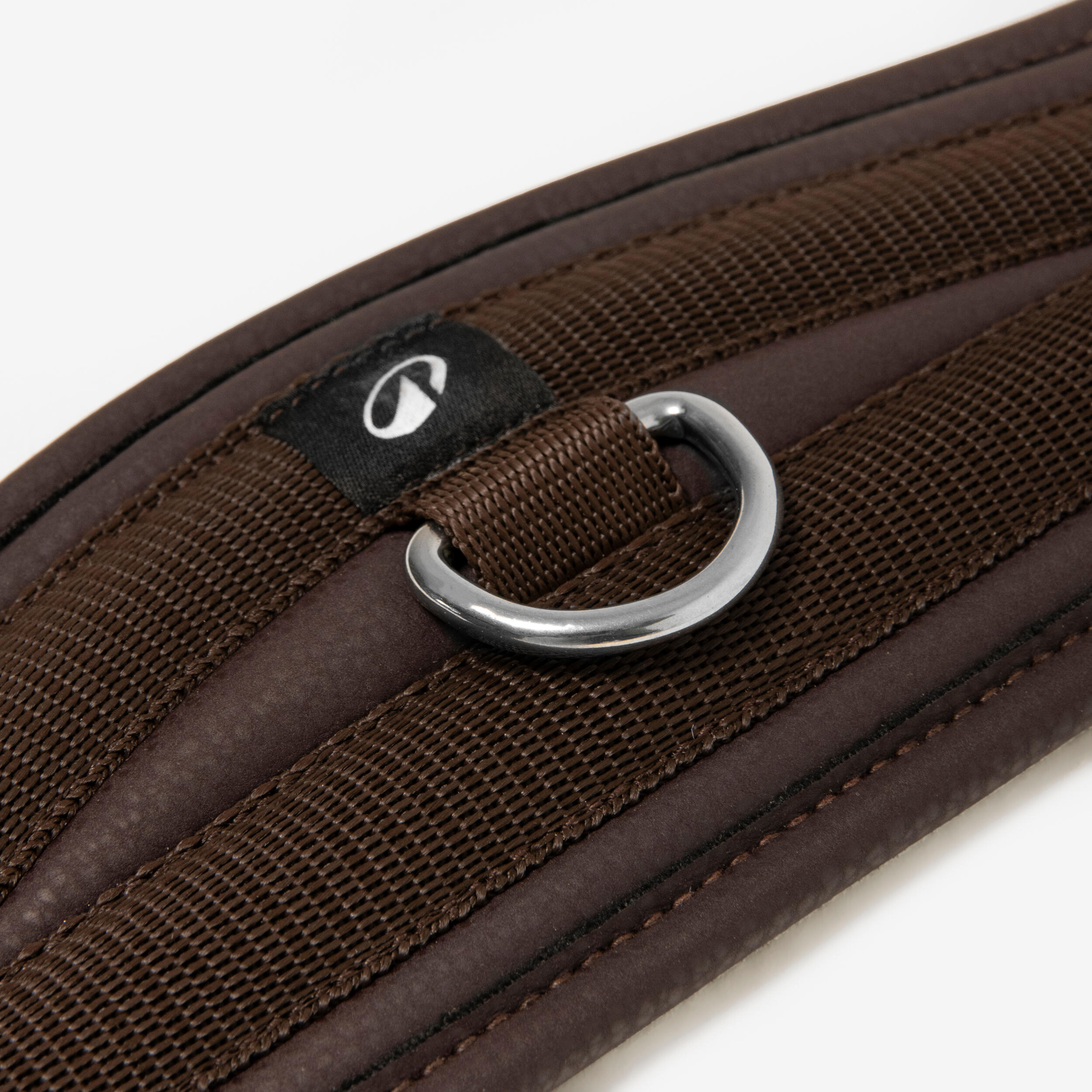 Sangle équitation synthétique cheval et poney - 100 marron 3/5