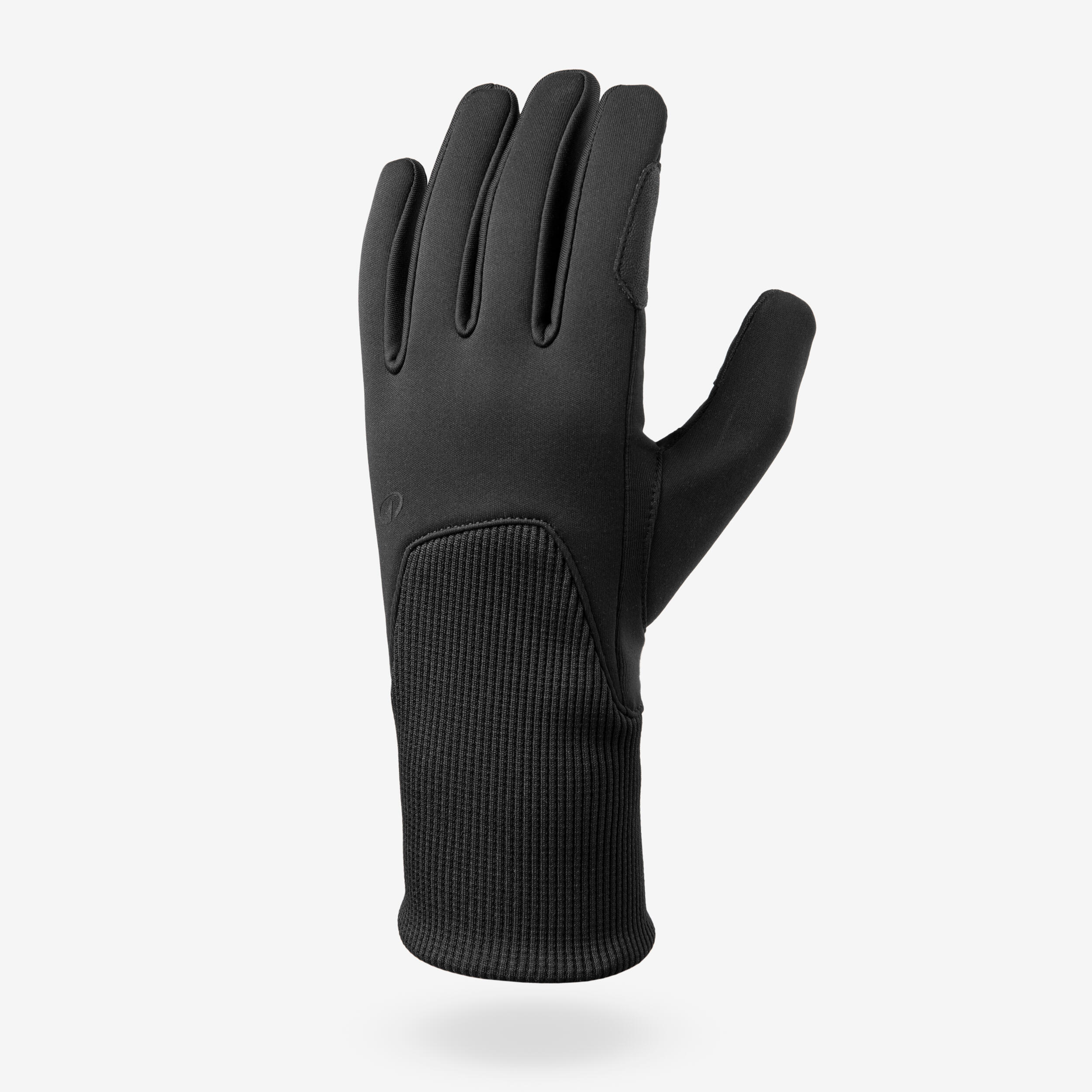 Gants d’équitation chauds enfant, Warm 100 noir 2/5