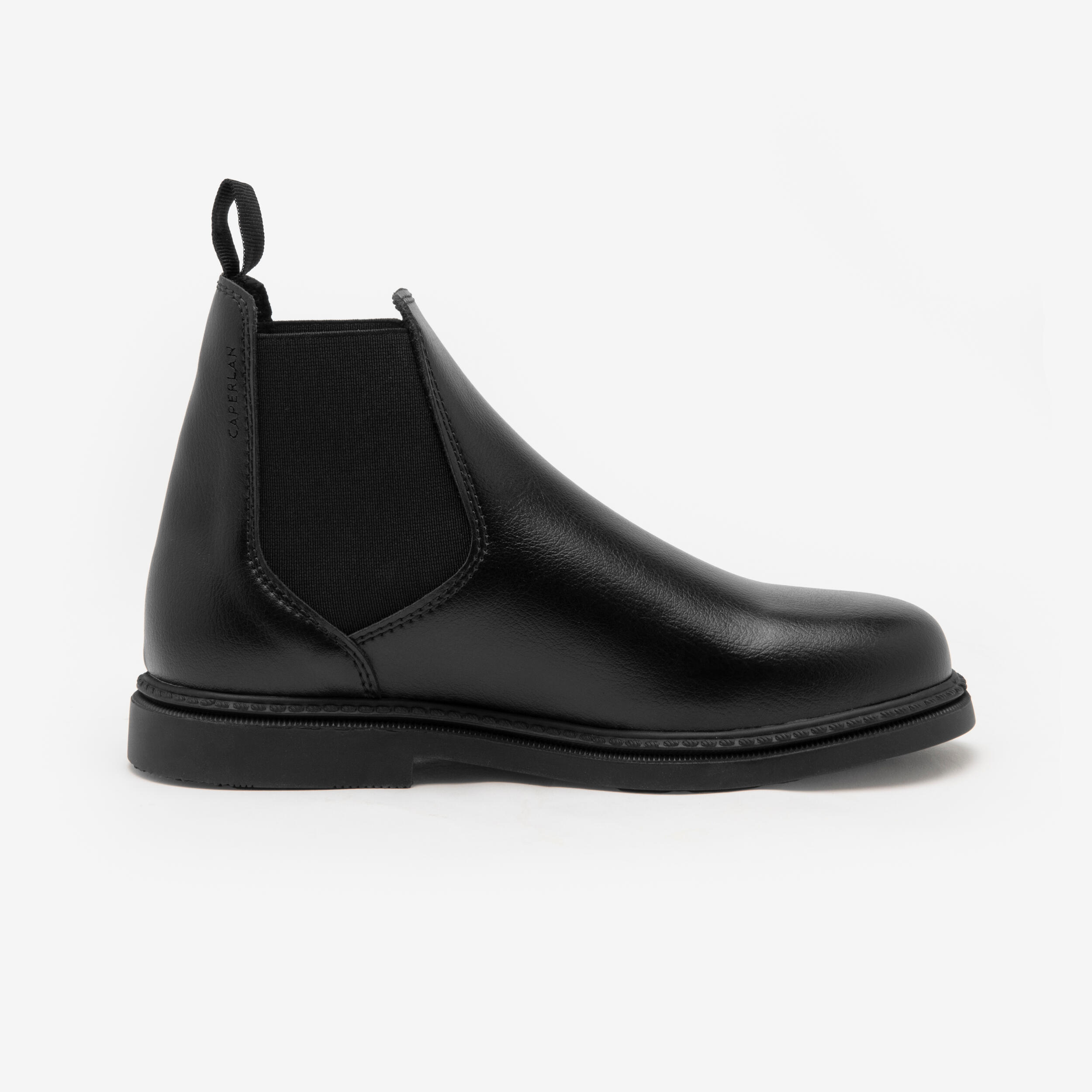boots, chaussures équitation enfant en cuir