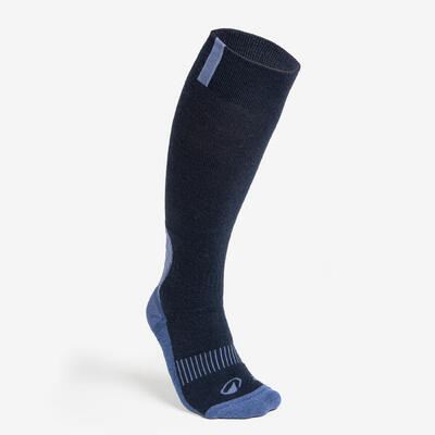 Reitsocken warm Damen/Herren blau
