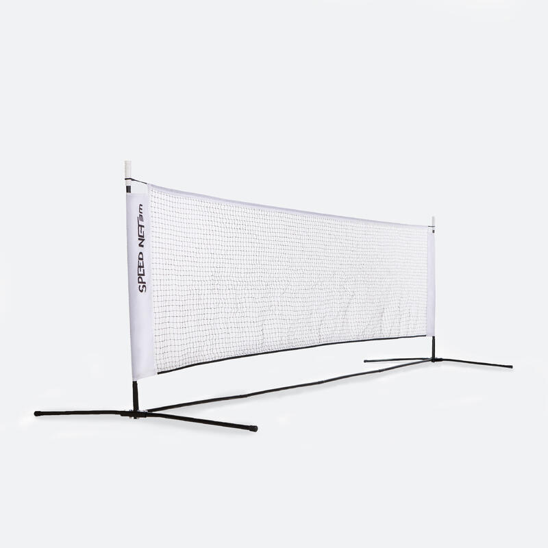 Badminton/Tenis/Pickleball Filesi - Beyaz - Speednet 3M V2