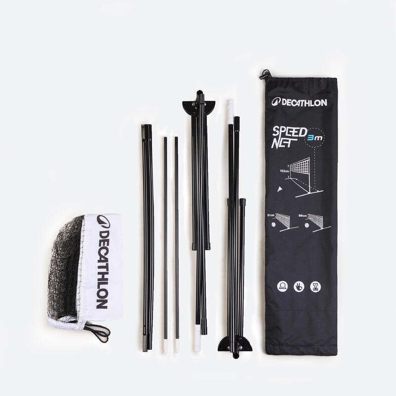 Síť na badminton/tenis/pickleball Speednet V2 3 m