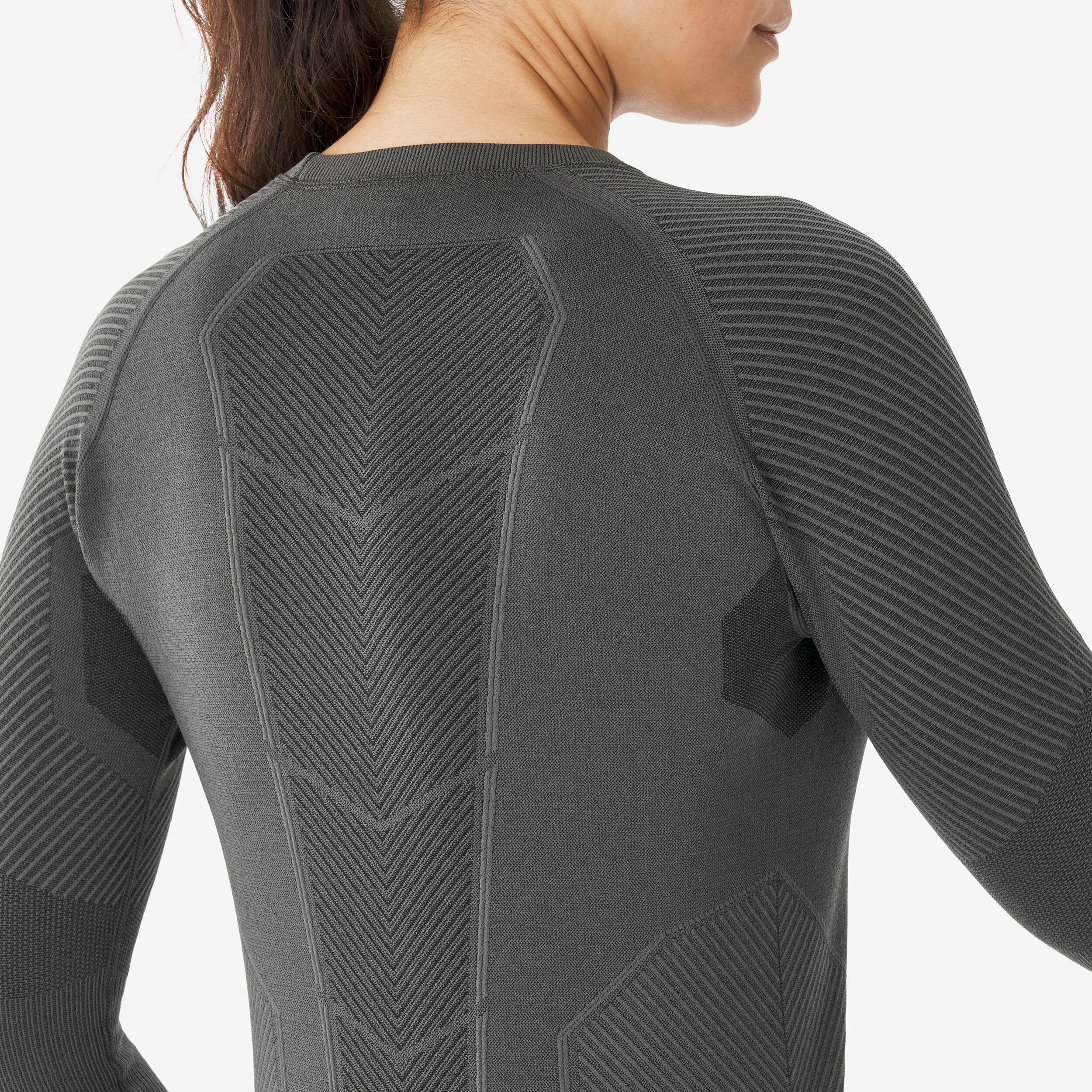 Maglia termica donna 900 TECH grigia 8/12