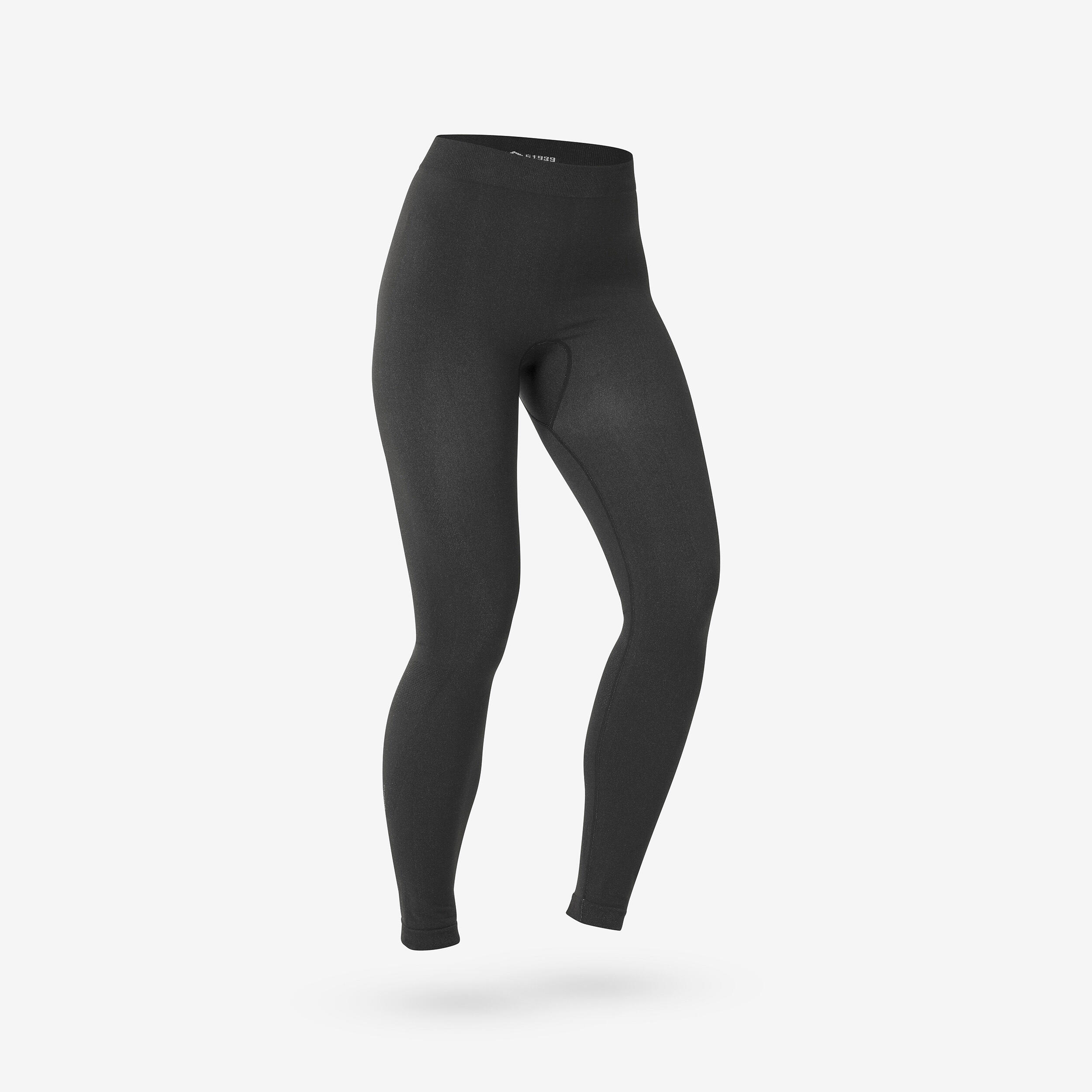 Pantaloni termici sci donna 500 SEAMLESS neri 6/6