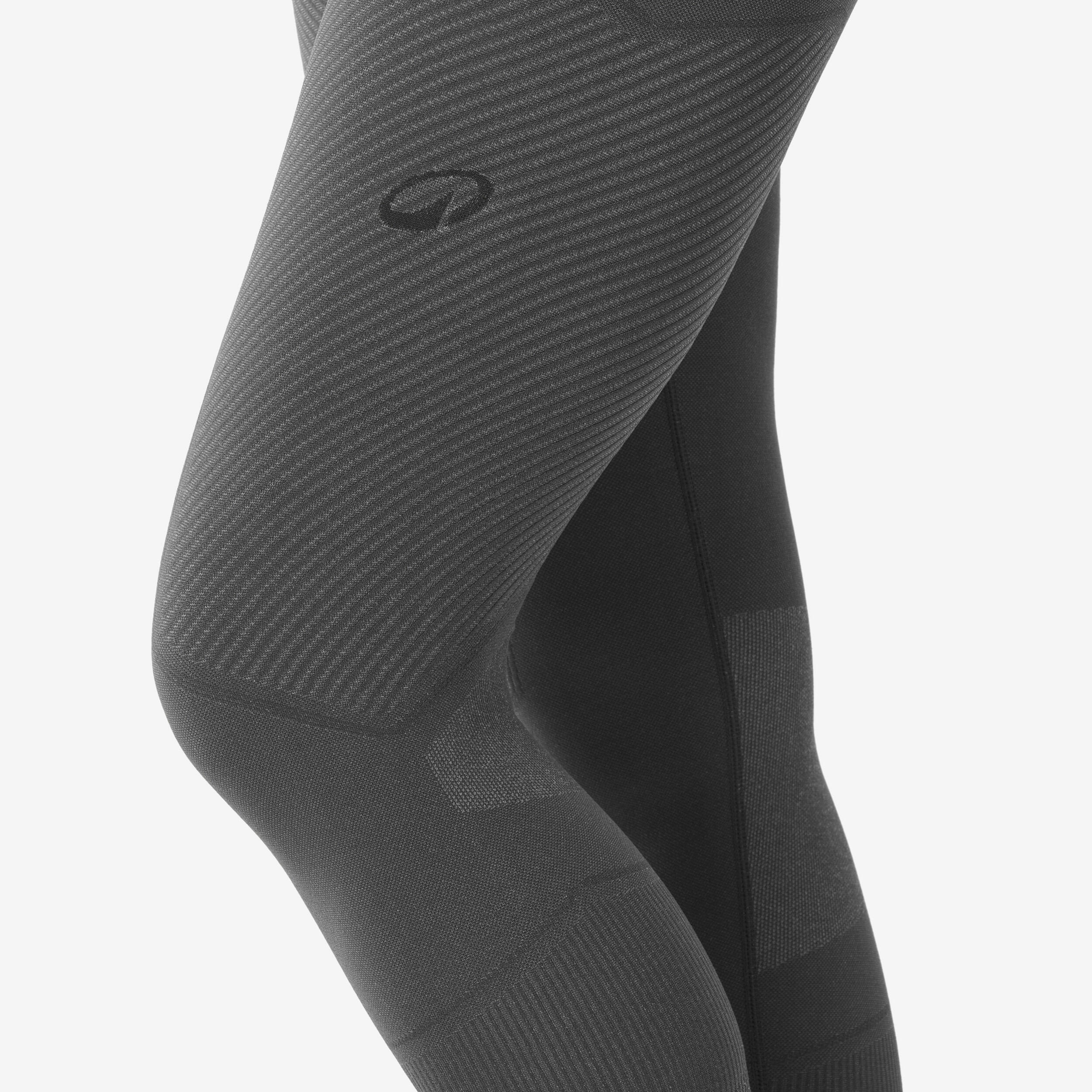 Collant thermique et extensible femme, BL BOT 900 tech 3/4 gris 6/12