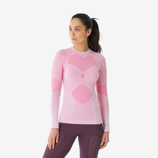 Maglia termica sci donna 900 TECH bianca