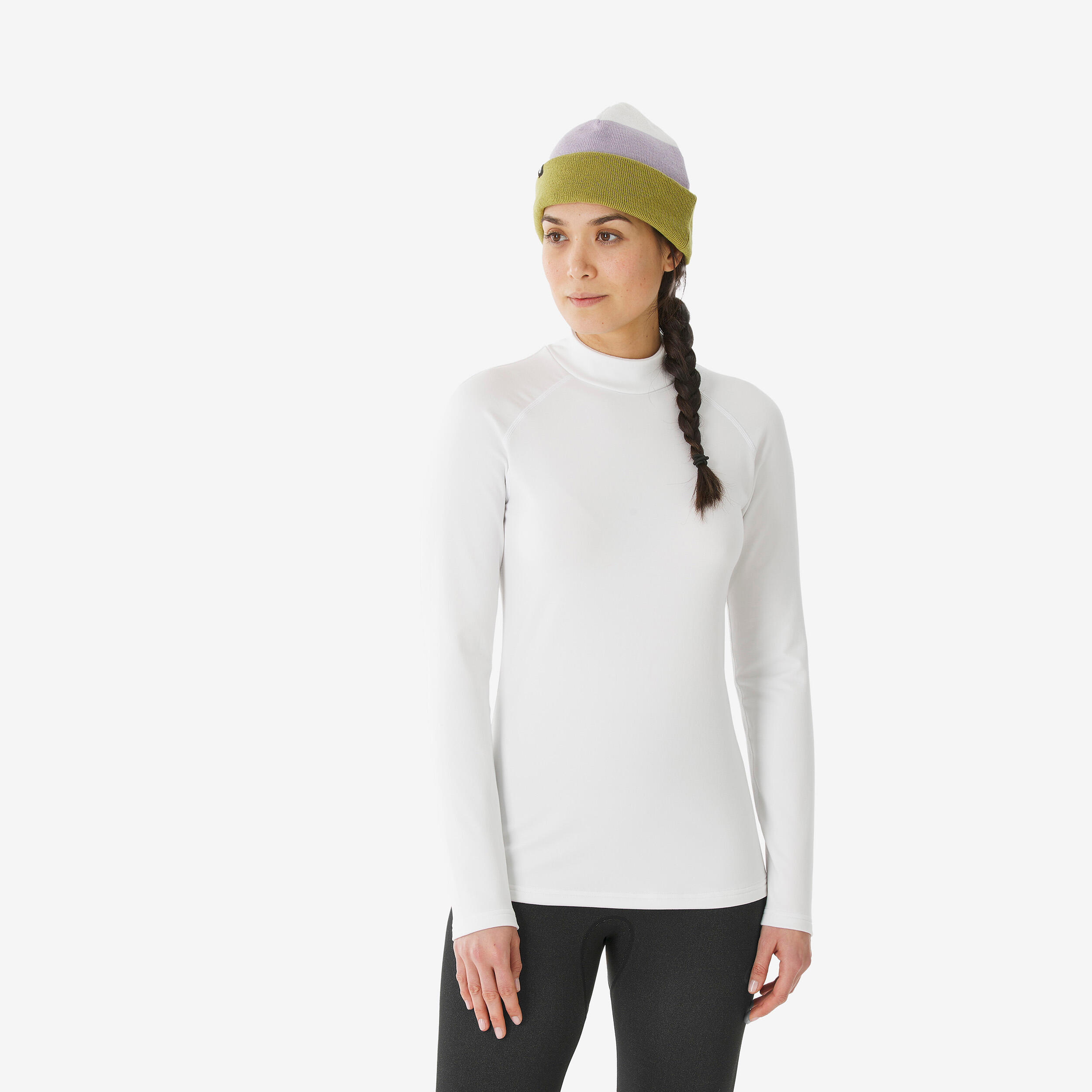 Couche de base de ski chaude et respirante femme, BL 500 Haut 4/8