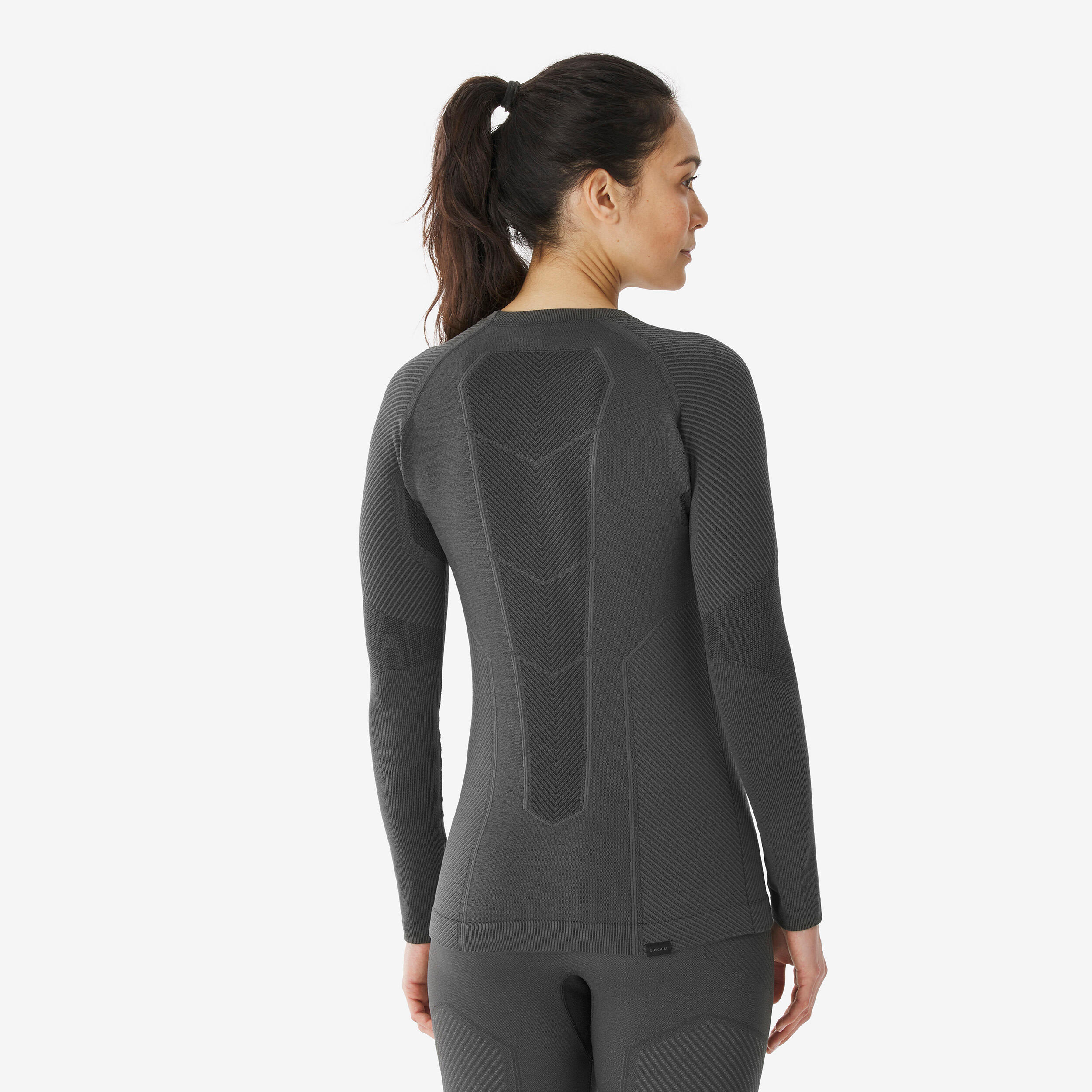 Sous-vêtement thermique et respirant femme, BL TOP 900 tech gris 3/7