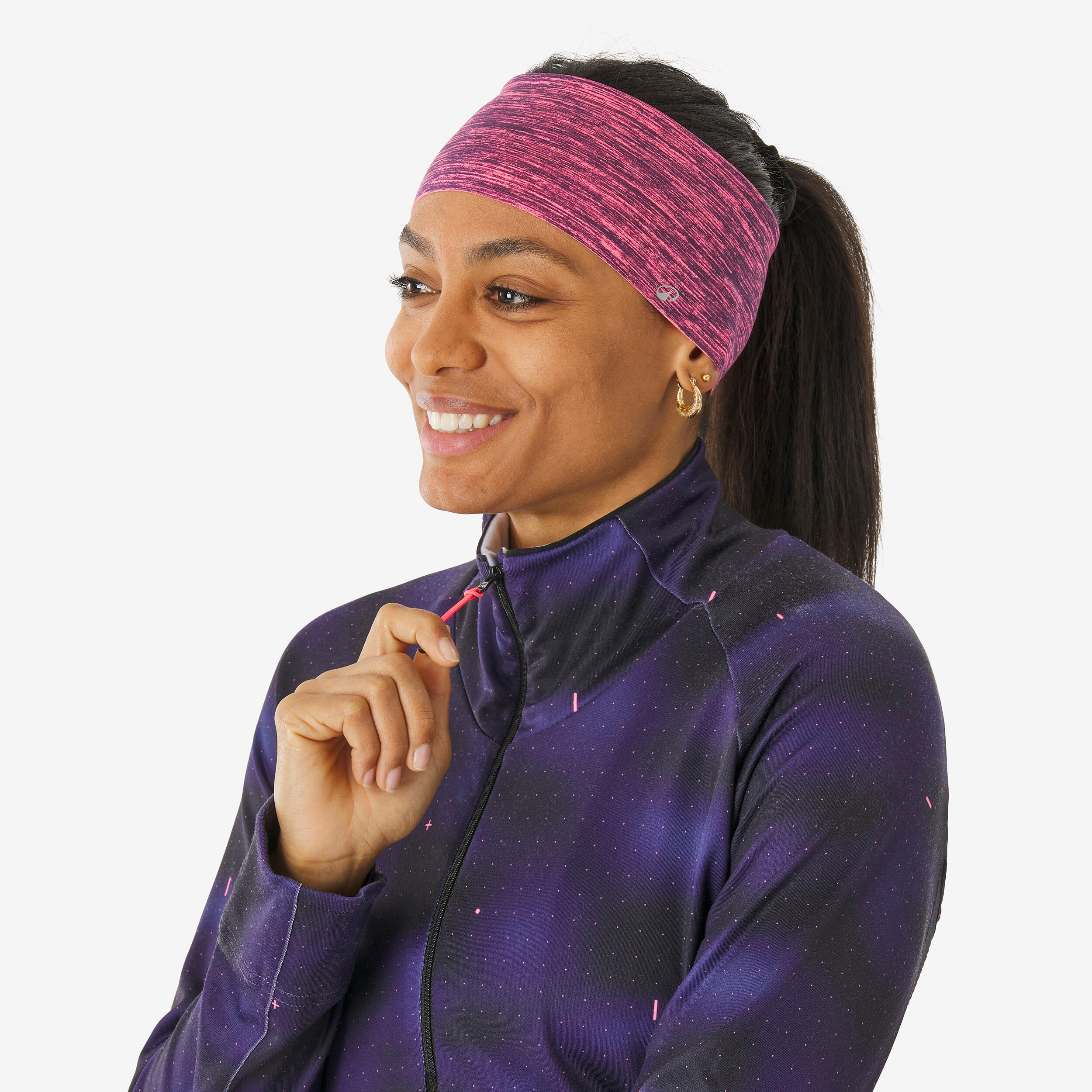 Couche de base thermique à demi-zip femme, BL 500 - WEDZE