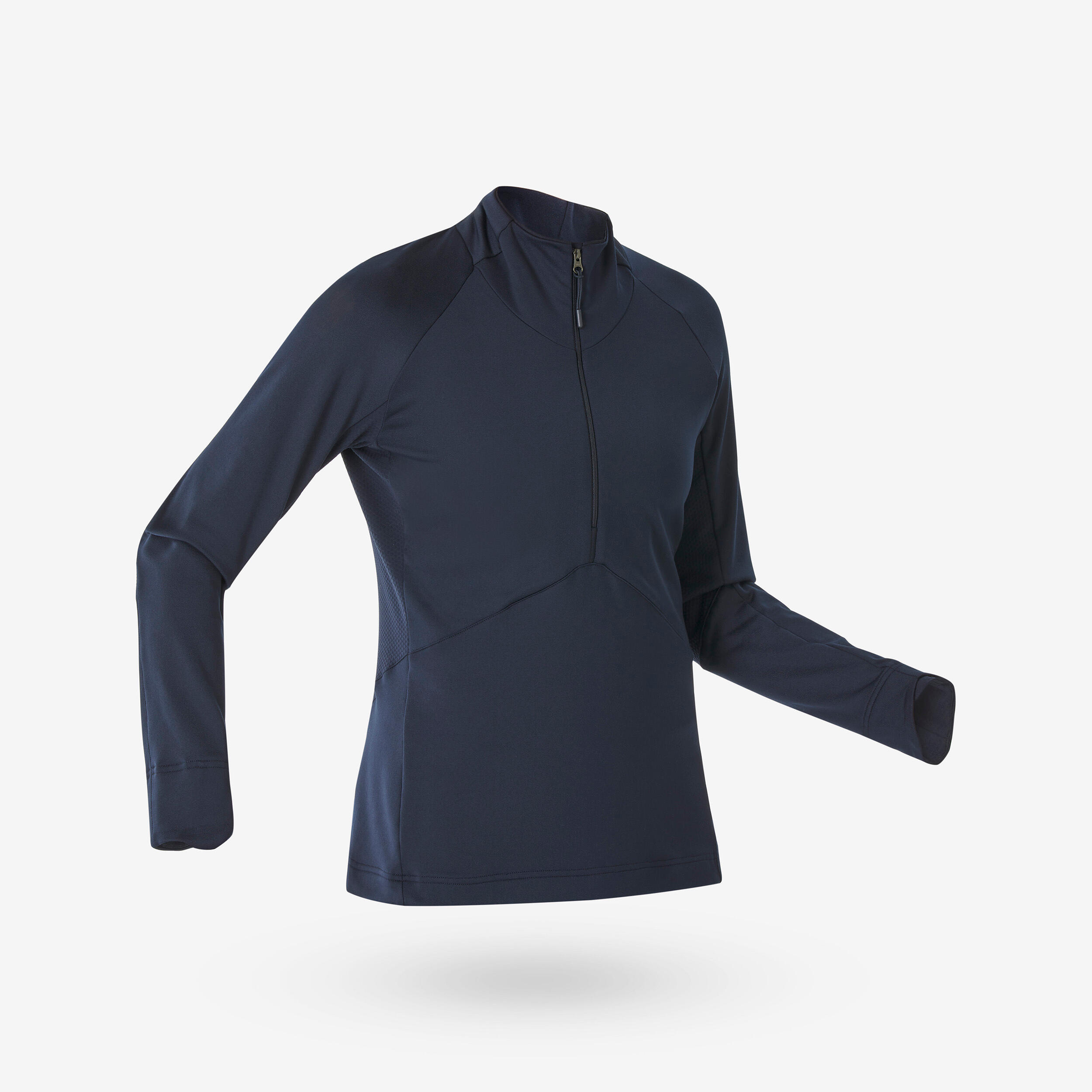 Women’s Half-Zip Thermal Base Layer, BL 500 - WEDZE