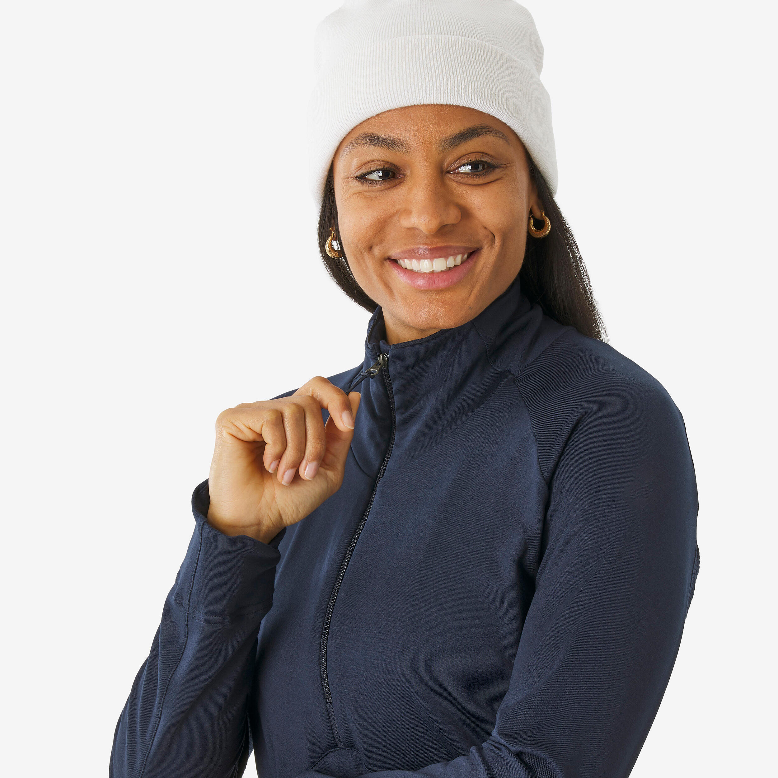 Women’s Half-Zip Thermal Base Layer, BL 500 - WEDZE