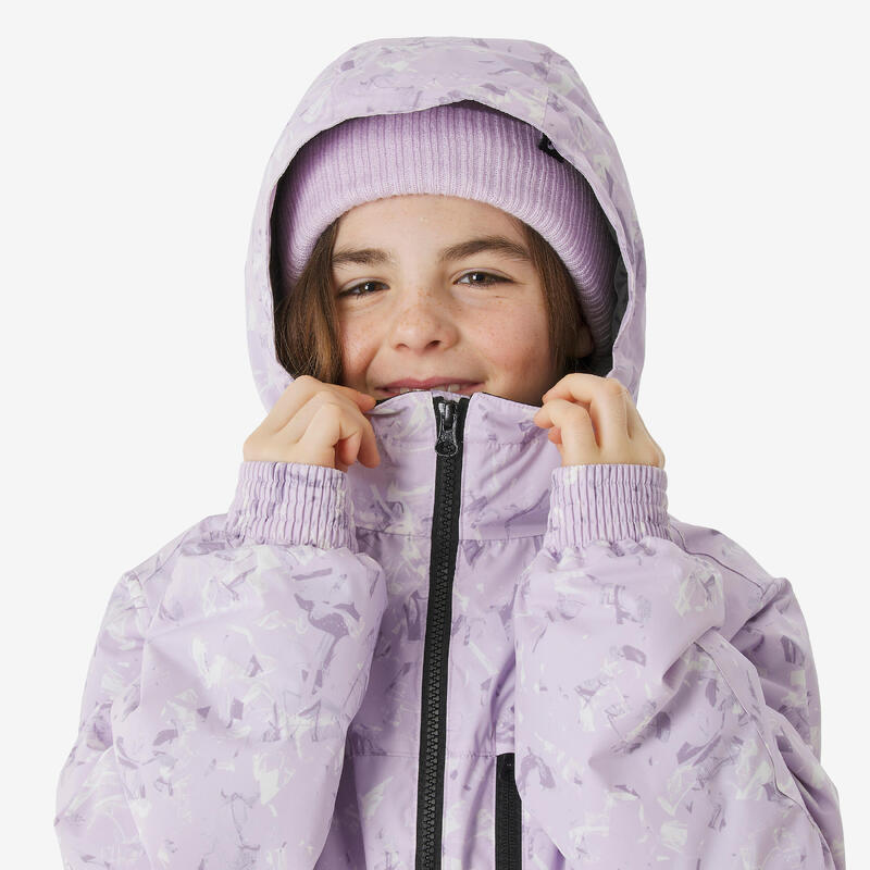 Çocuk Kayak Tulumu - 5/13 Yaş - Lila - SKI100