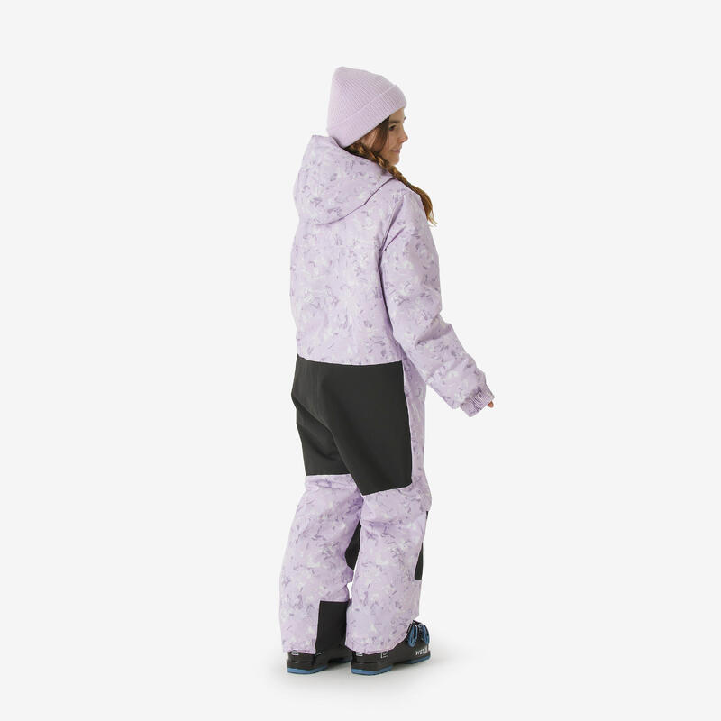 Çocuk Kayak Tulumu - 5/13 Yaş - Lila - SKI100