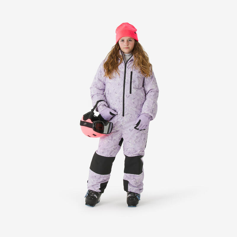 Çocuk Kayak Tulumu - 5/13 Yaş - Lila - SKI100