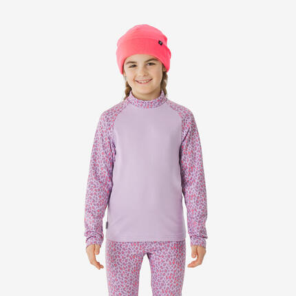 Sous-vêtement thermique de ski enfant, BL 500 violet