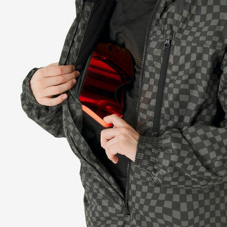 Комбінезон лижний дитячий 100 5-13 років чорний