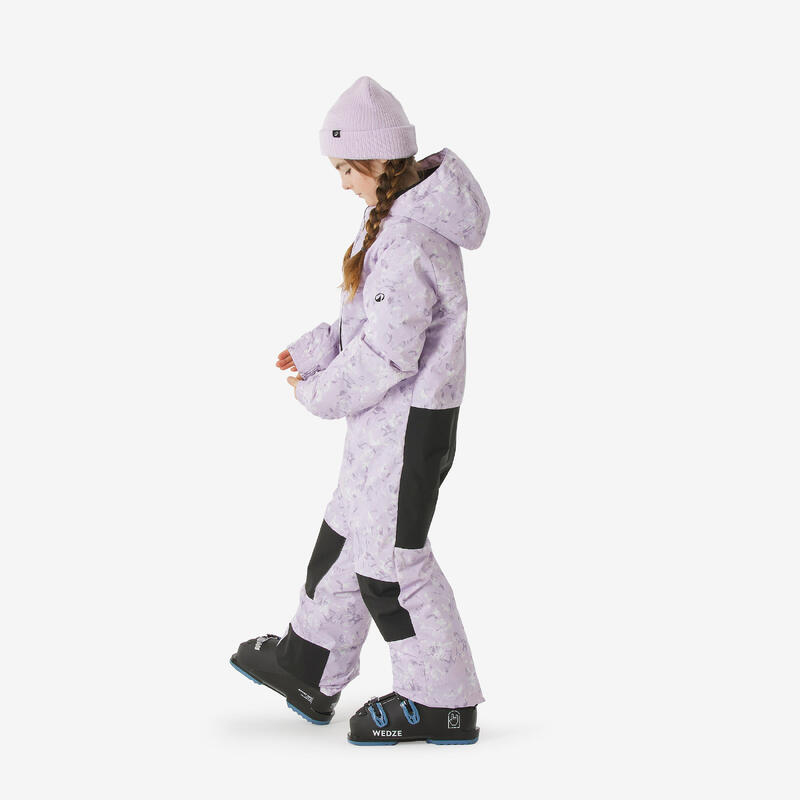 Çocuk Kayak Tulumu - 5/13 Yaş - Lila - SKI100
