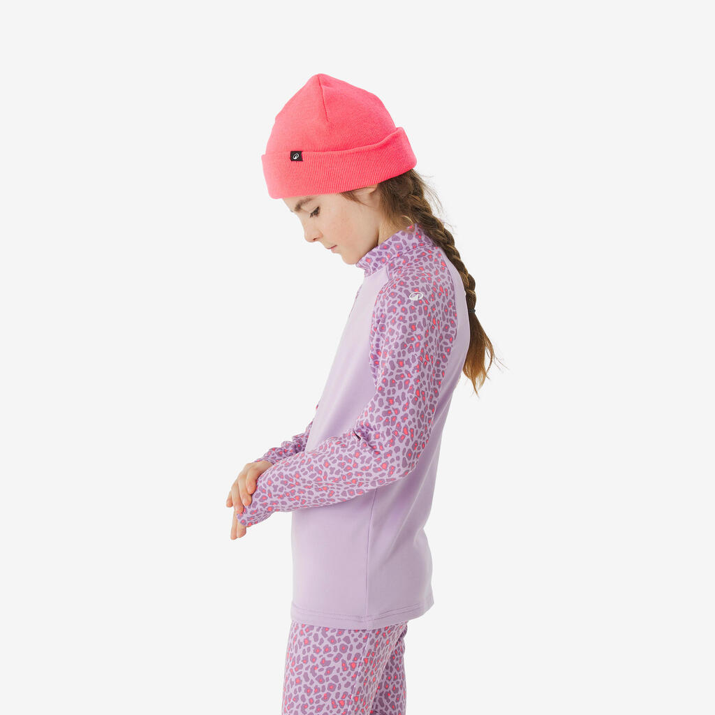 Kids’ thermal ski base layer - BL 500 - Blue
