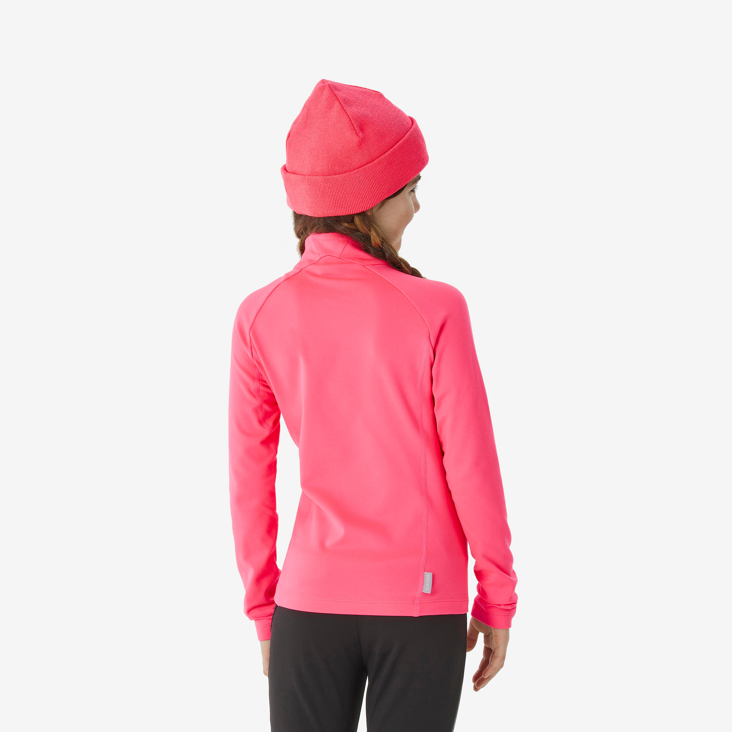 Camisola de ski de fundo criança, XC S TS 100 rosa 3/5