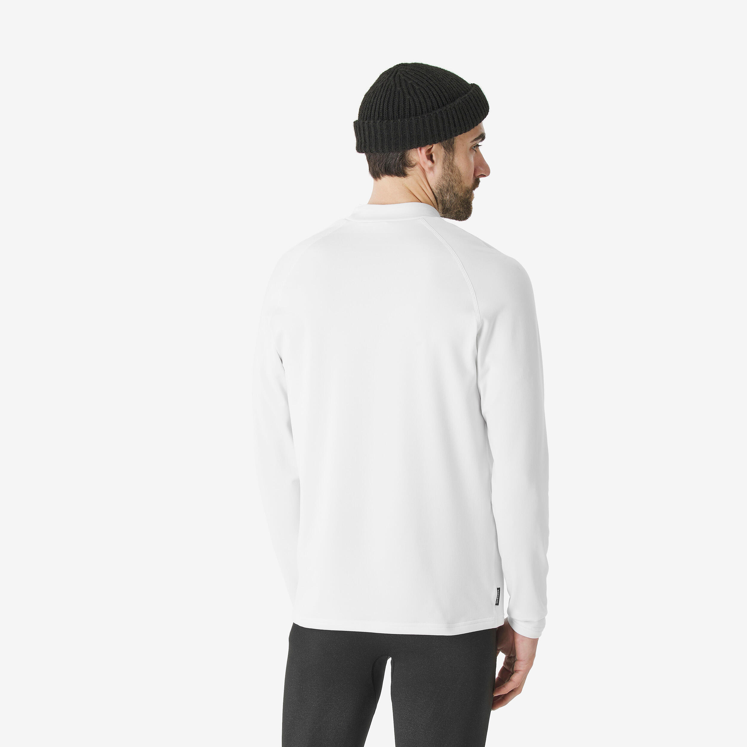 Men’s Warm and Breathable Thermal Ski Base Layer Top, BL 500 - WEDZE