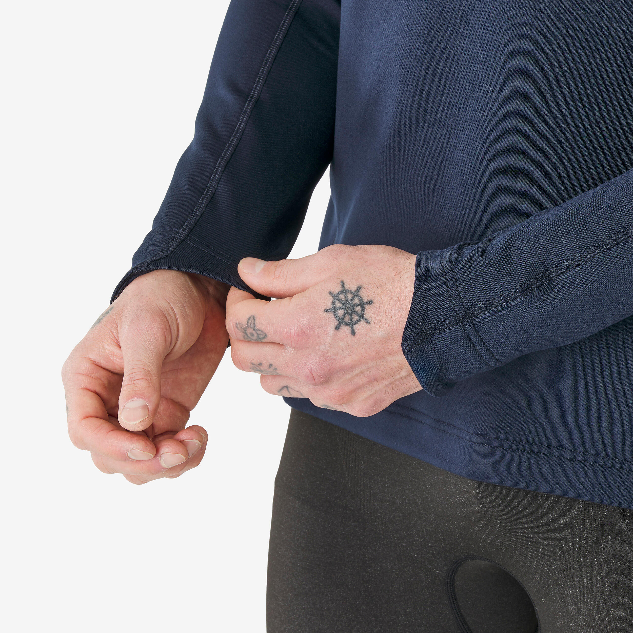 Men’s Half-Zip Thermal Base Layer, BL 500 - WEDZE